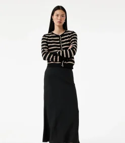 DAMES Koton Zwarte Midi-Rok A-lijn