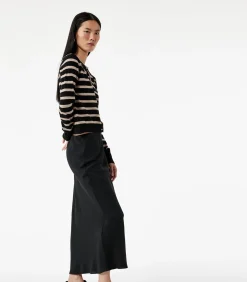 DAMES Koton Zwarte Midi-Rok A-lijn