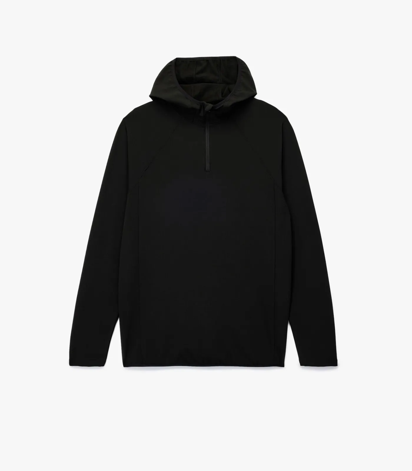 Heren Koton Zwarte Sport Hoodie Lange Mouwen