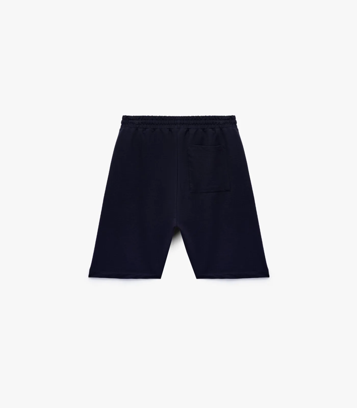 Heren Koton Zwarte Sportshort Normale Taille