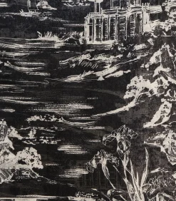 DAMES La Fée Maraboutée Zwarte wollen sjaal