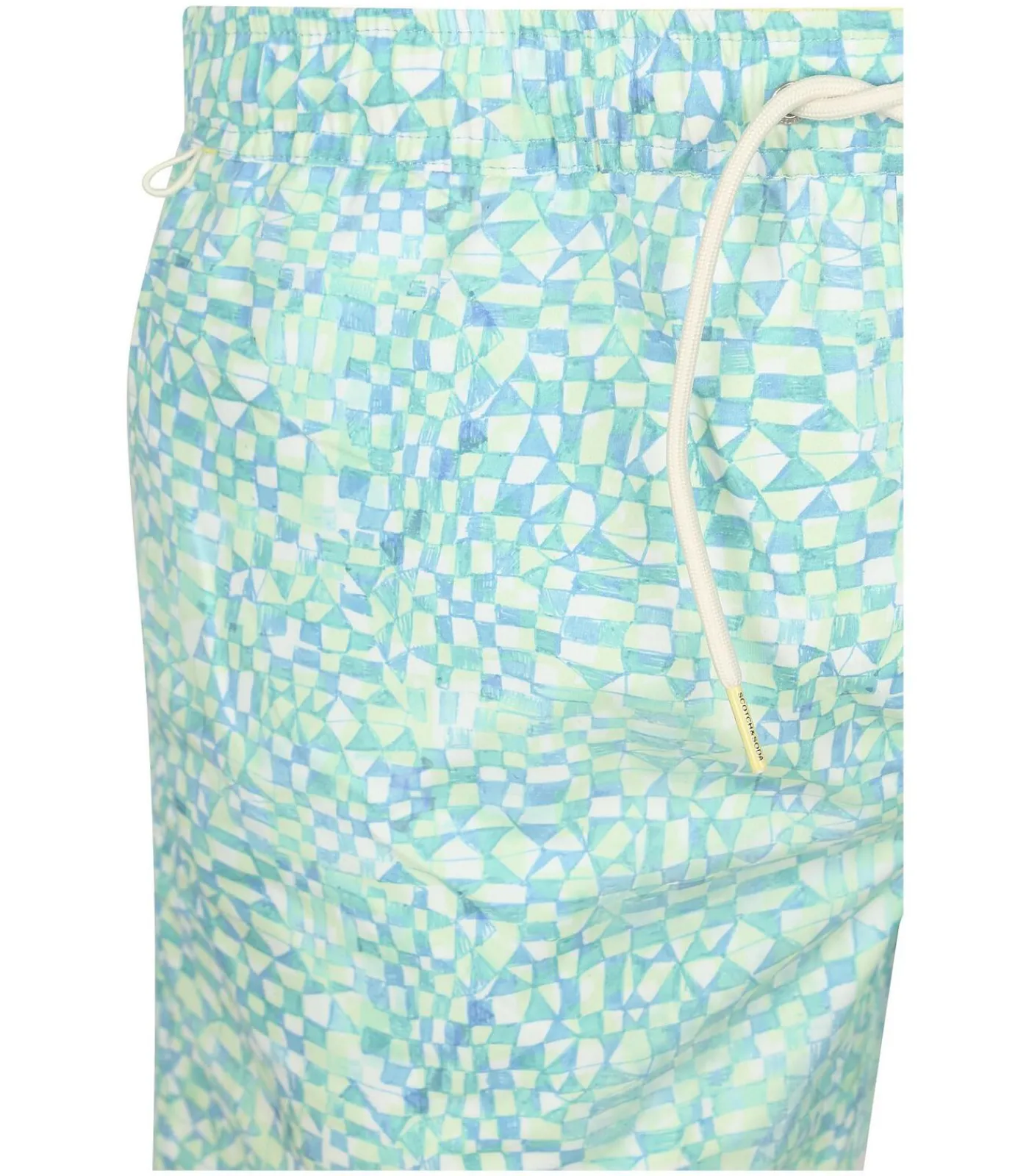 Heren Scotch & Soda Zwembroek Groen