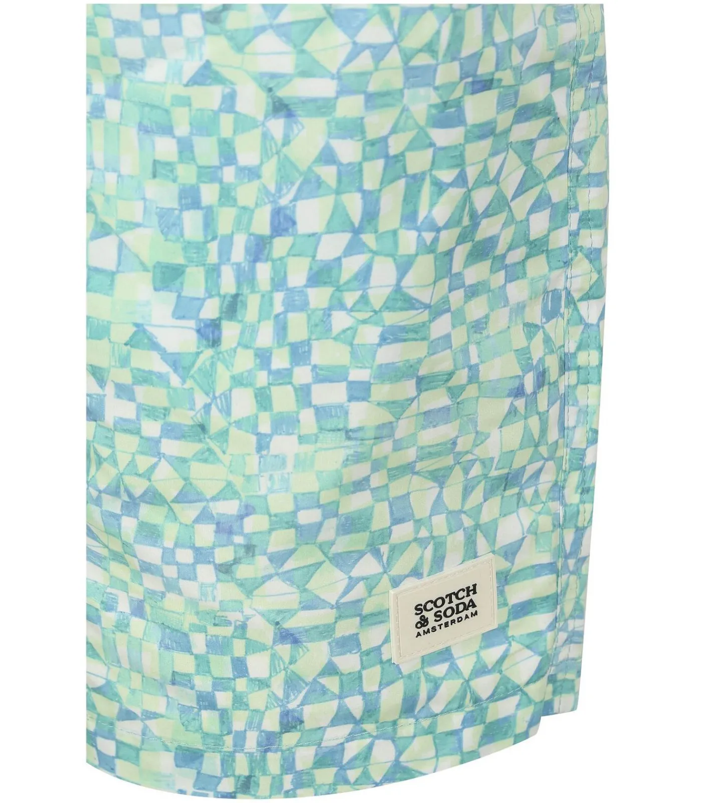 Heren Scotch & Soda Zwembroek Groen