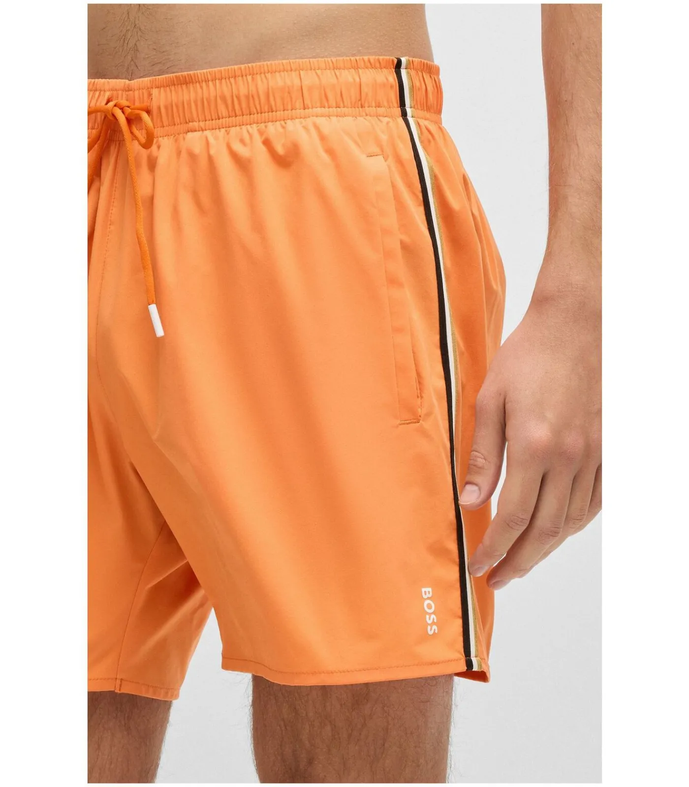 Heren BOSS Zwembroek Oranje