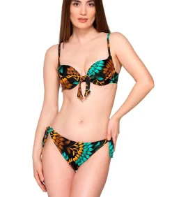 DAMES LUNA Zwemkleding zwembroek EMERALD