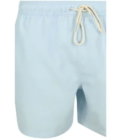 Clearance Zwemshort Logo Lichtblauw Heren Badmode