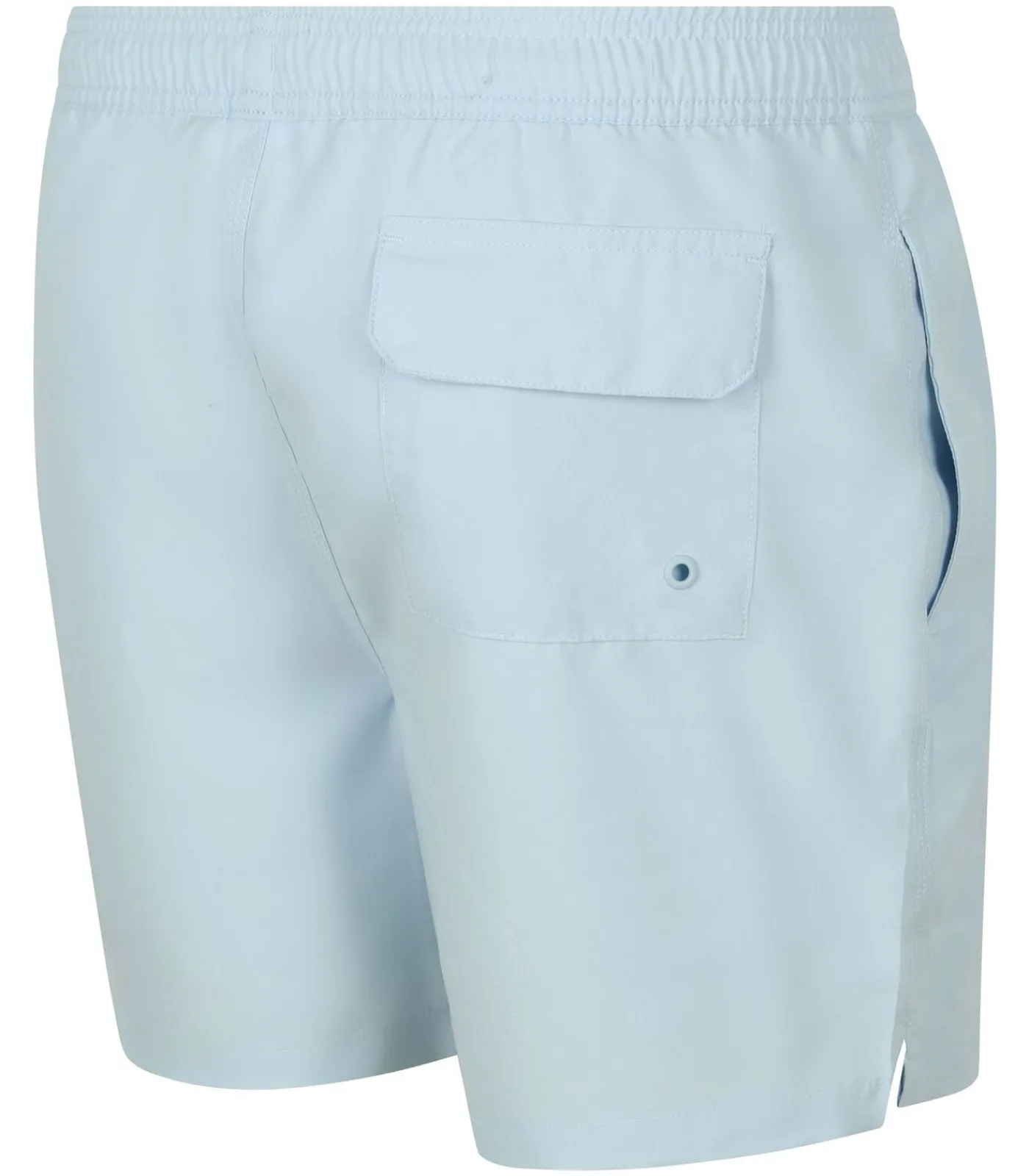 Clearance Zwemshort Logo Lichtblauw Heren Badmode