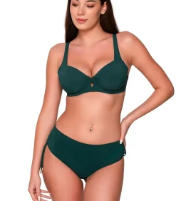 Online Zwemshortje met gerimpelde zijkanten BLUE SENSE DAMES Badmode