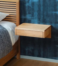 Sale Zwevend Nachtkastje BO in eikenhout Bedden
