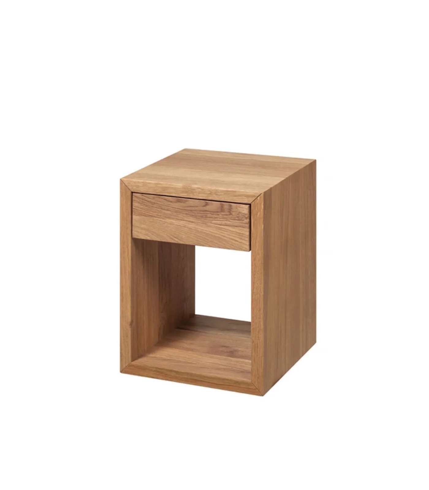 Woodek Zwevend Nachtkastje HUGO in eikenhout