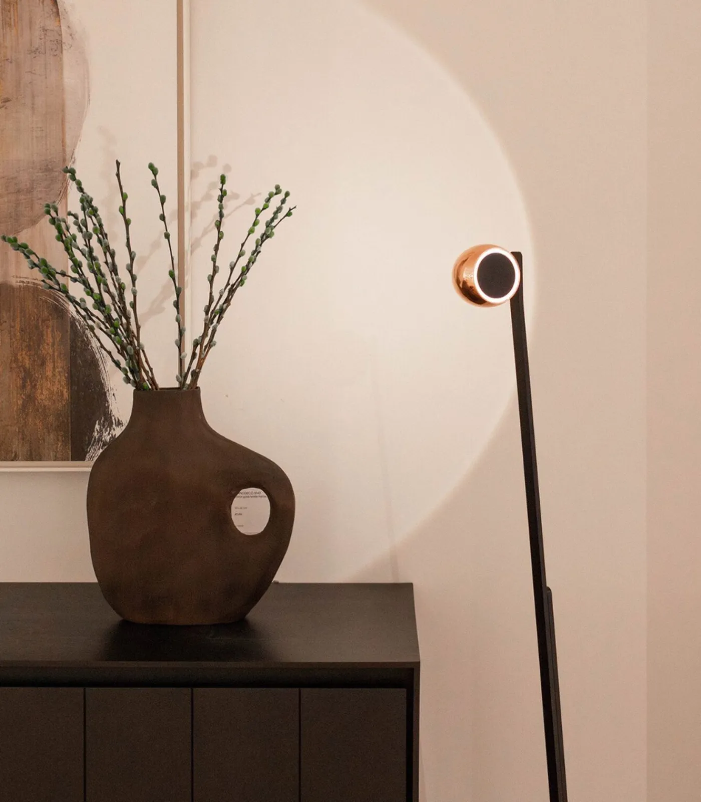 Zyon - Vloerlamp - Zwart Vloerlampen